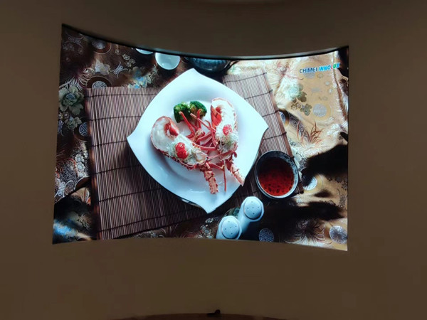 开化室内P2.5弧形LED屏